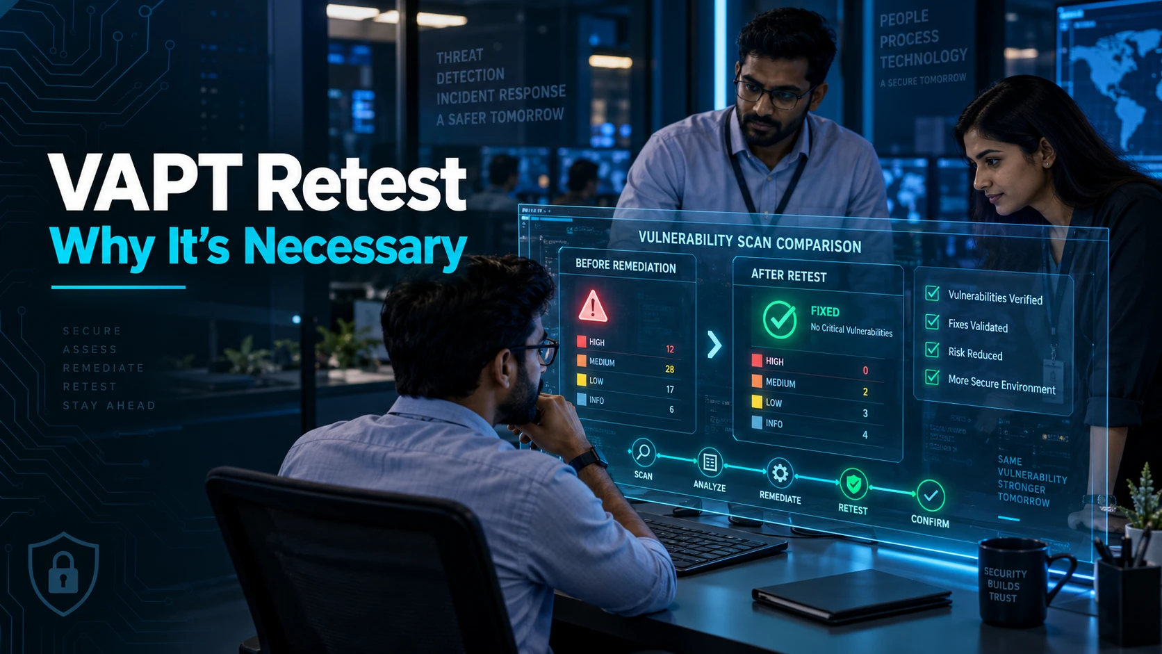 Cover image: What Is a VAPT Retest and Why Is It Necessary After Fixing Vulnerabilities?