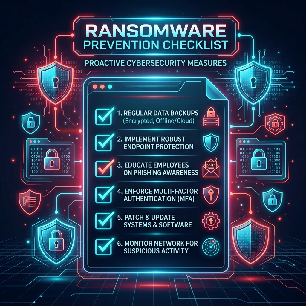 Ransomware Prevention Checklist for Indian Businesses