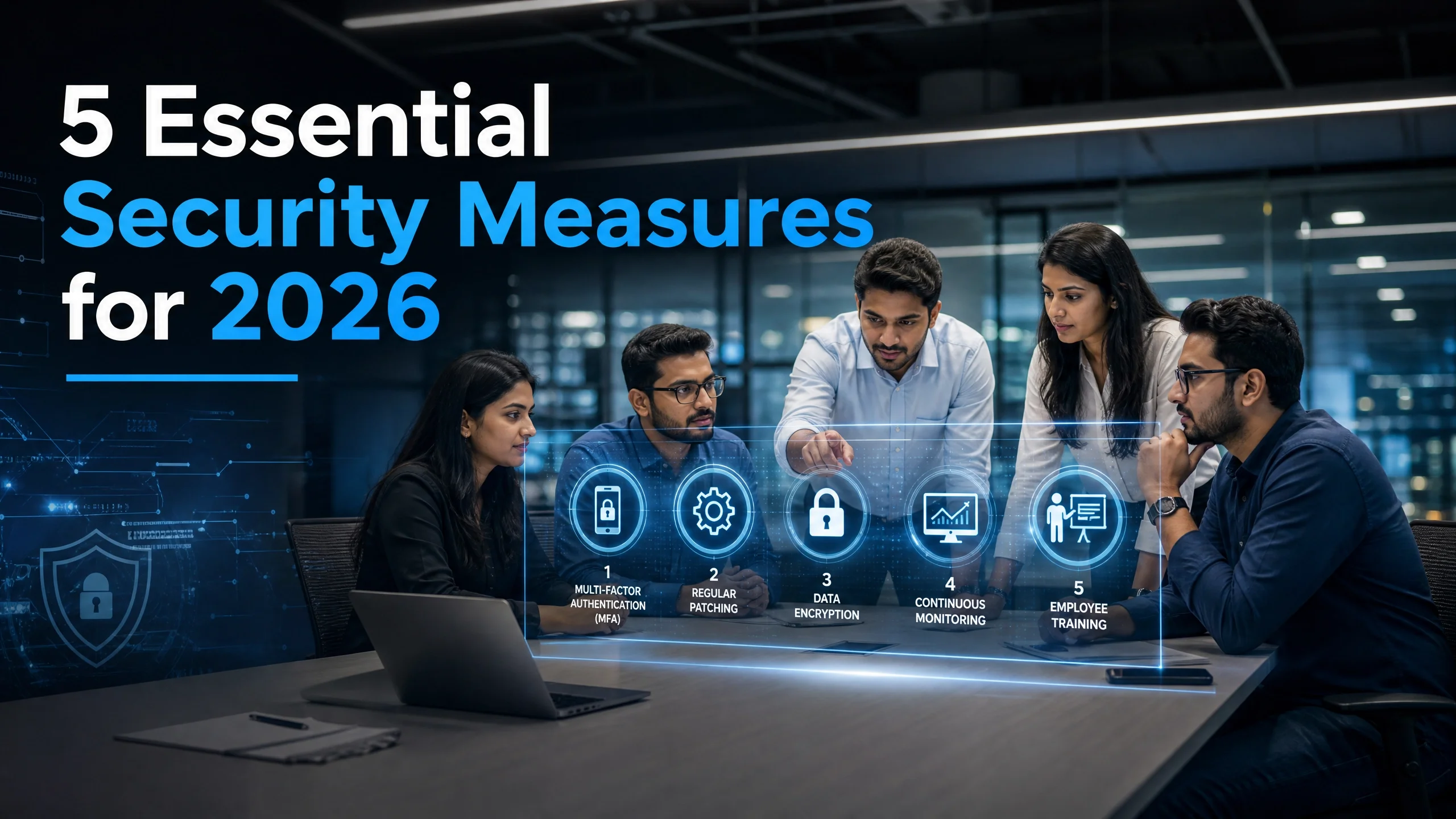 5 Immediate Security Measures Every Business Should Implement in 2026